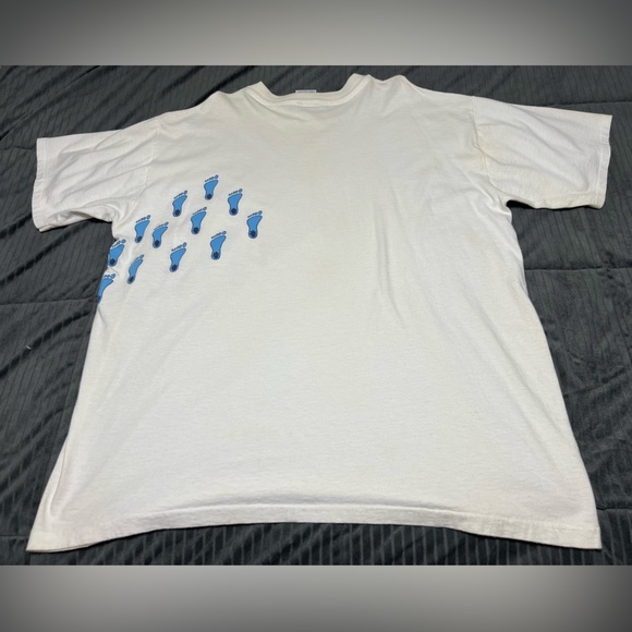 Vintage Single Stitch UNC Carolina Tar Heels T-Shirt Size XXL USA Vtg 1990s RARE - Picture 2 of 8